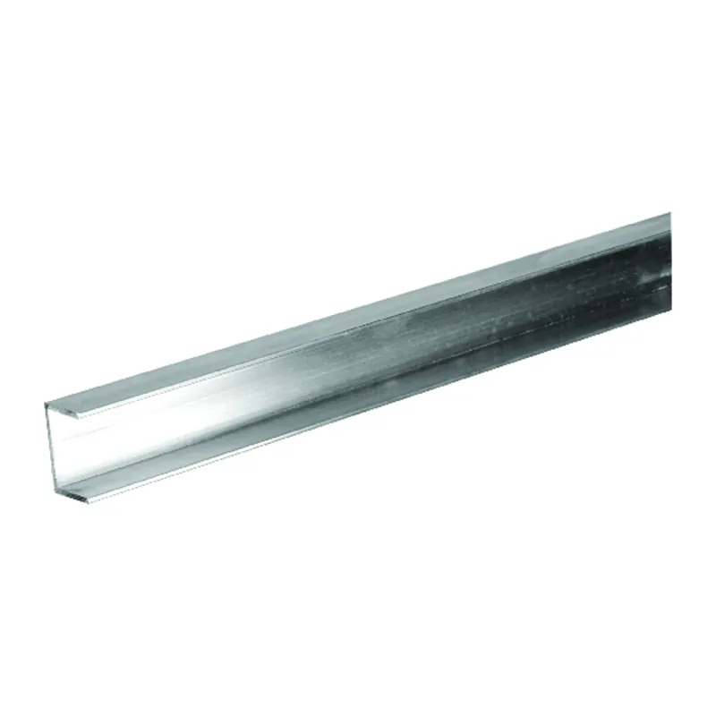 Aluminum Trim Channel, 1/2 X 48 In.