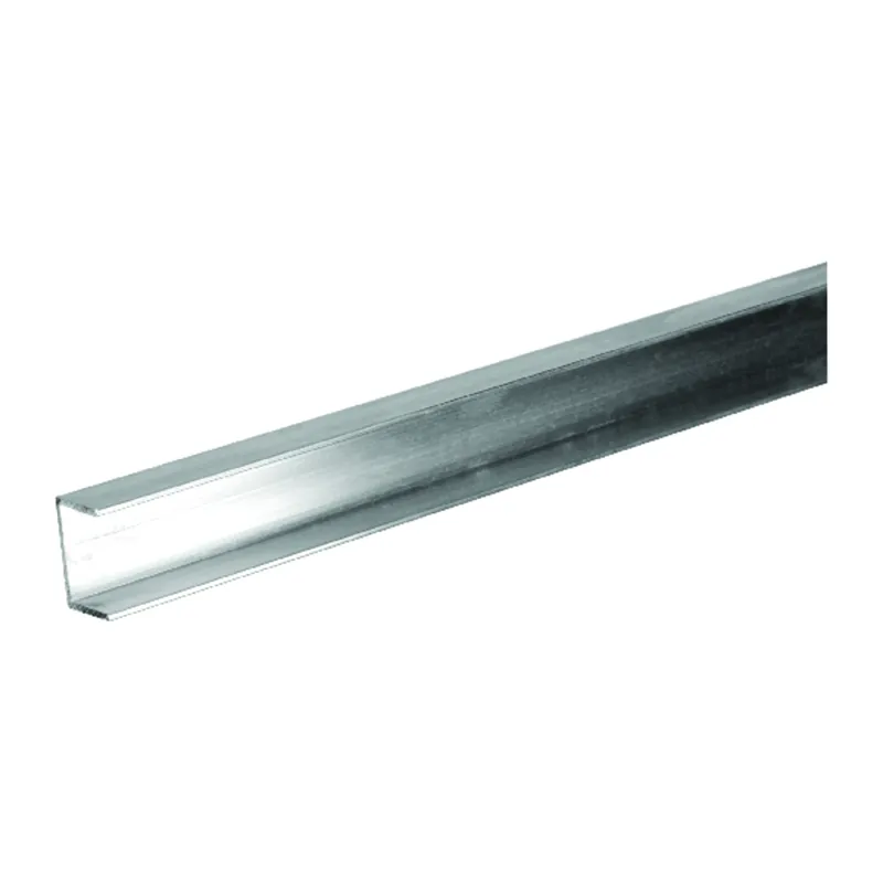Aluminum Trim Channel, 3/4 X 48 In.