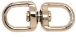 3/4-inch Double Round Swivel Eye Snap, Zinc/nickel Finish, 100 Lb Working Load Limit