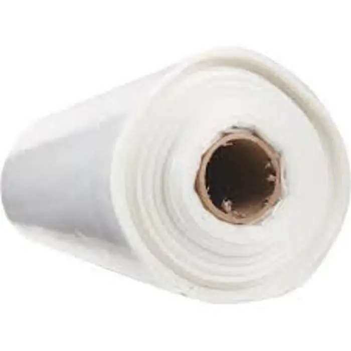 12 X 100 Feet Clear Sheeting - 6 Mil Thickness Polyethylene Film Roll