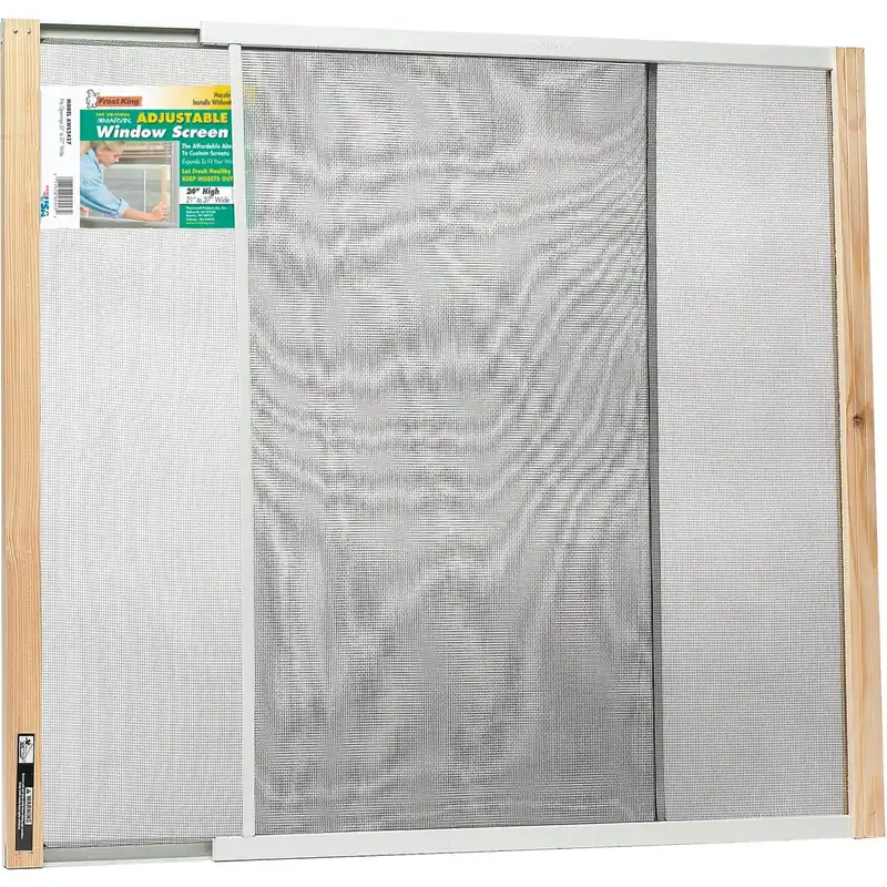 Frost King WB Marvin 21 37 In. W In. Steel Adjustable Window Screen