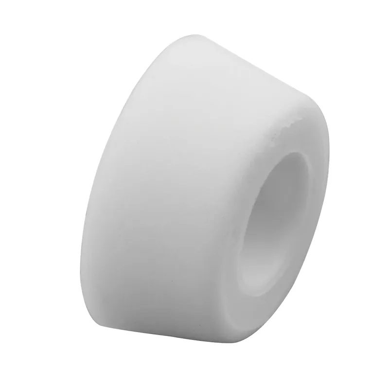 Prime-Line 7/8 In. D X 0.44 In. L Matte White Rubber Bumper 4 Pk