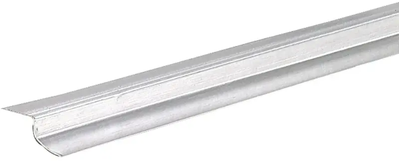 Building Products 48 In. Aluminum Z Bar For Carpet And Tile Transitions