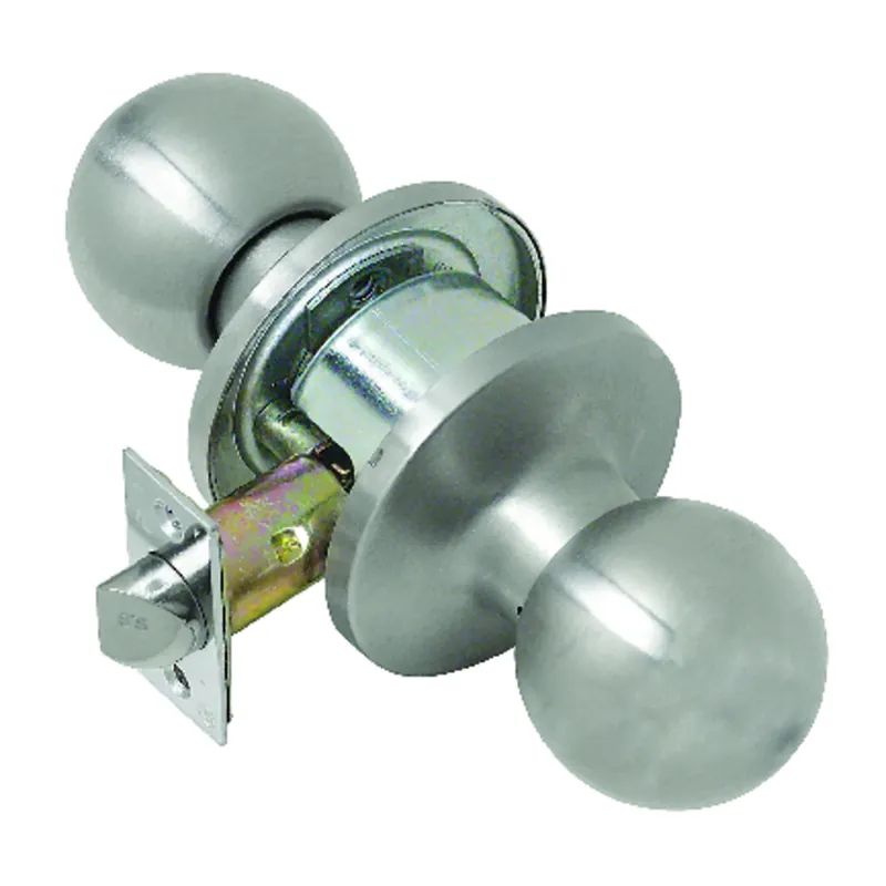 Light-Duty Commercial Satin-Finish Passage Knob