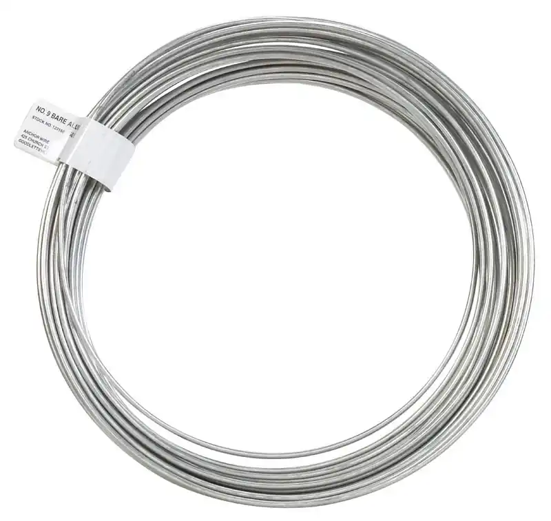 HILLMAN 50 Ft. L Aluminum 9 Ga. Clothesline Wire