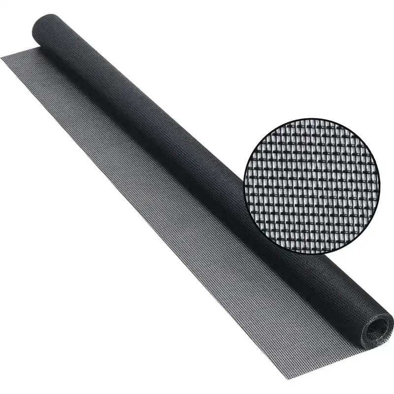 Petscreen 48 In. X 84 In. Black Pet-resistant Screening Cloth