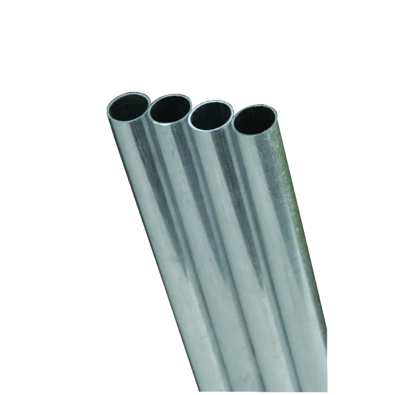 K&S 1/8 In. D X 1 Ft. L Round Aluminum Tube