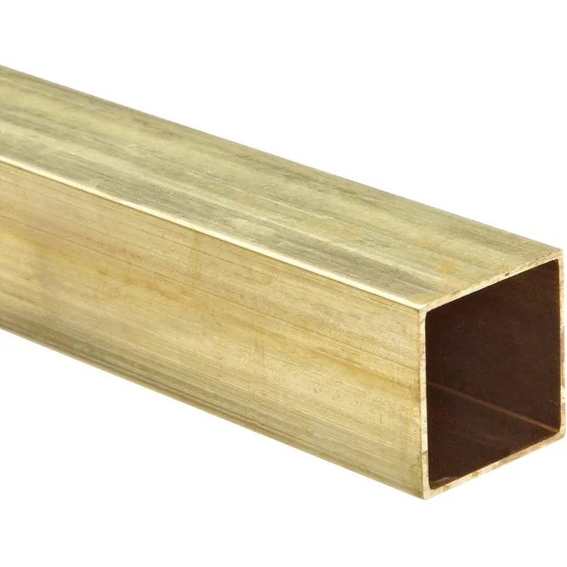 K&S 1/16 In. W X 12 In. L Square Brass Tube 2 Pk