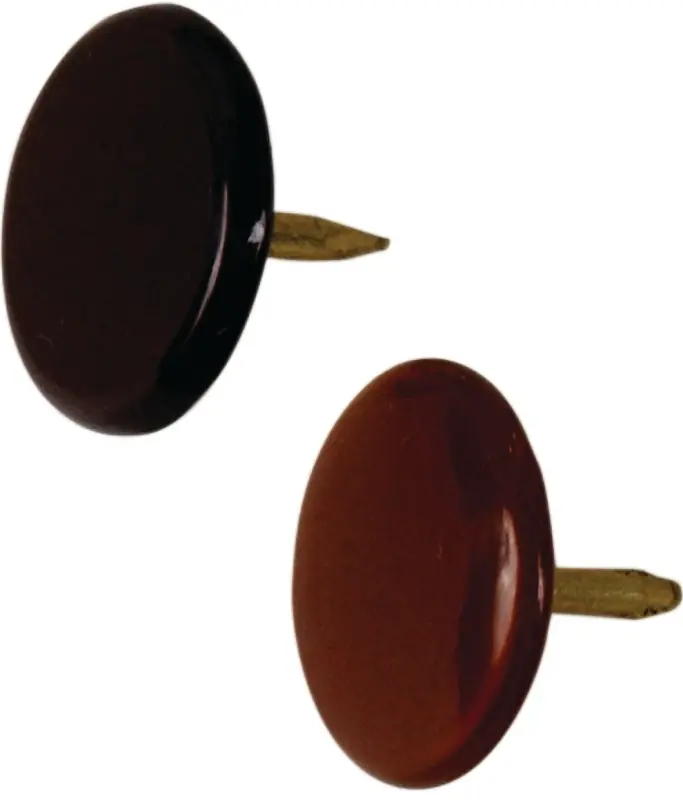 HILLMAN Brown Push Pins 40 Pk