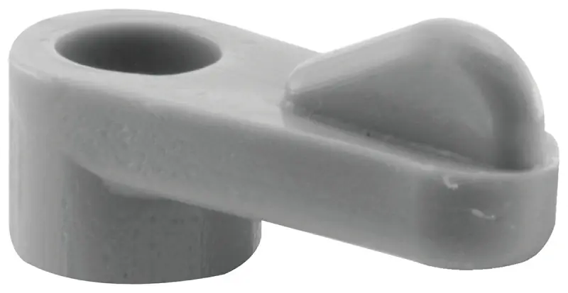 Prime-Line Gray Plastic Screen Clip For 1/16 Inch 12 Pk