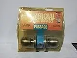 Commercial Passage Ball Knob Set A12605-127c - Durable And Stylish