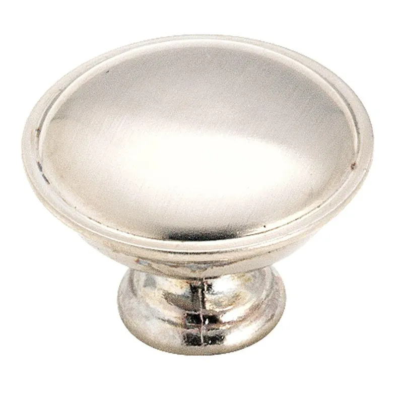 1-5/16 In. Brushed Chrome Cabinet Knob - Allison Value Collection