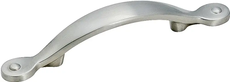 Amerock Transitional Arch Cabinet Pull 3 In. Satin Nickel Silver 1 Pk