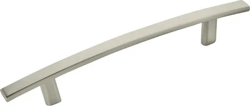 Amerock Cyprus Contemporary Arch Cabinet Pull 5-1/16 In. Satin Nickel Silver 1 Pk