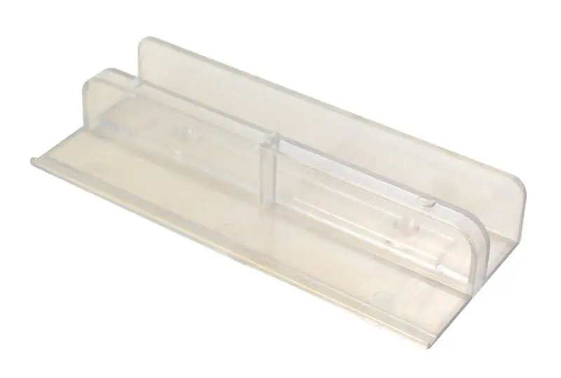 Prime-line 8.35 In. H X 1.625 In. W Frameless Shower Door Bottom Guide - Model 191682