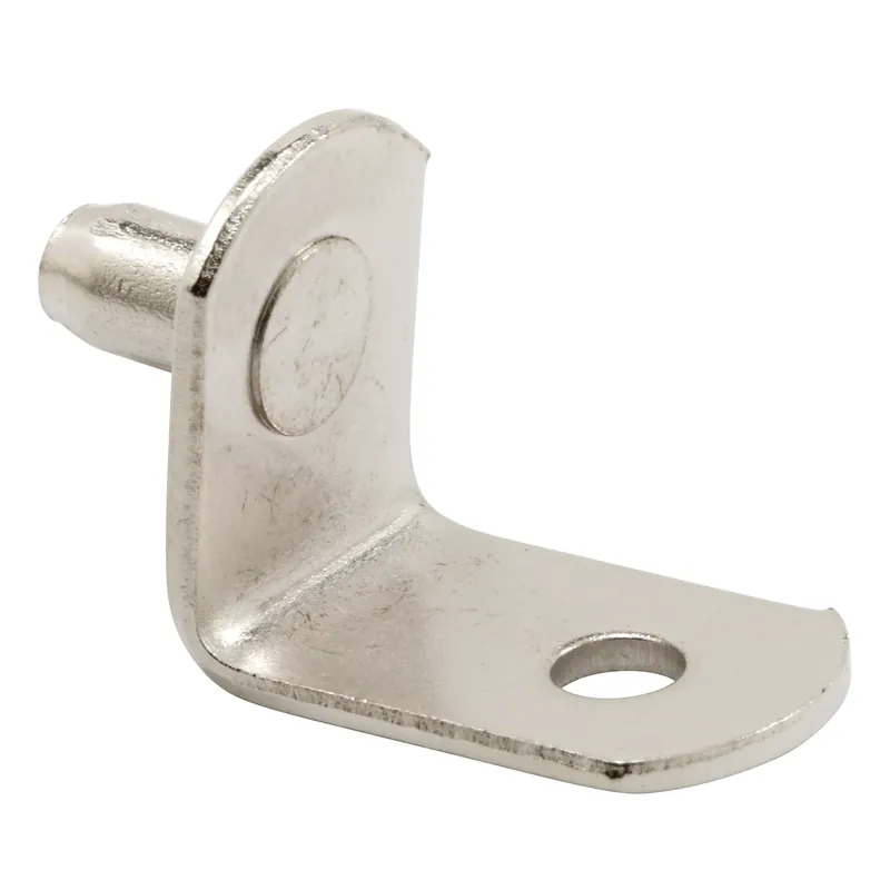 Prime-Line 5mm Nickel Metal Shelf Support (8-Count)