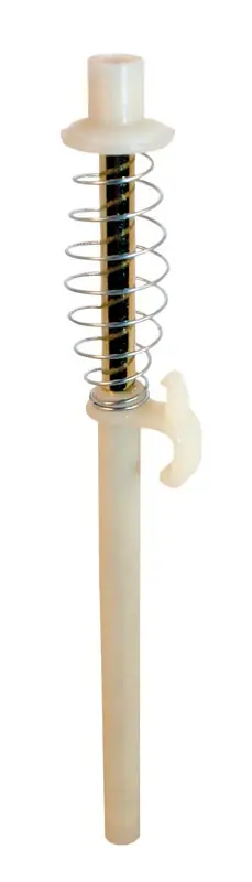 Prime-Line White Steel Pivot Rod Assembly 1 Pk