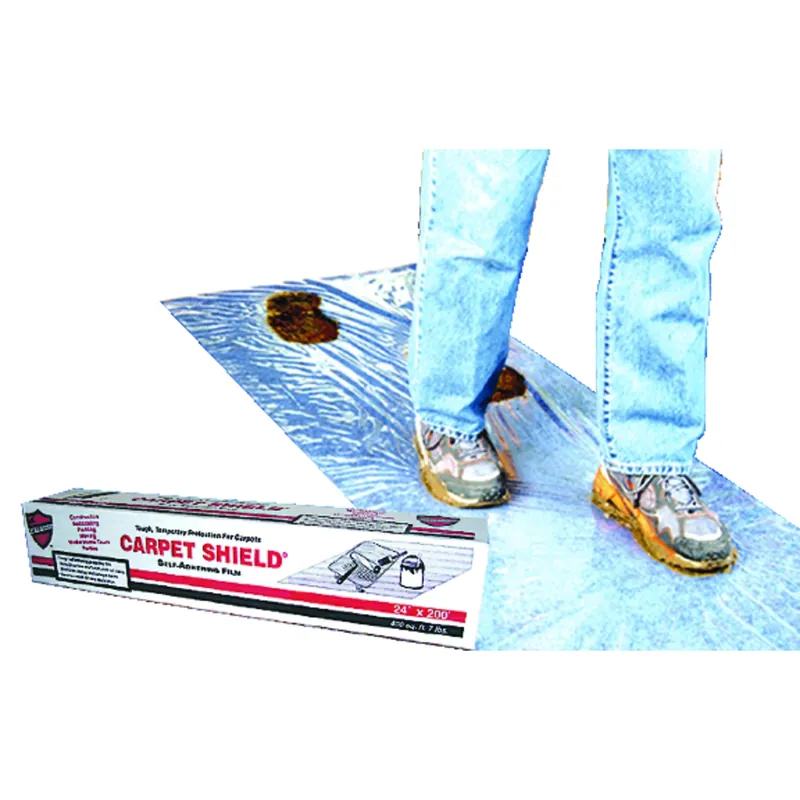 Carpet Shield 24 In. X 200 Ft. Self-adhesive Film Floor Protector