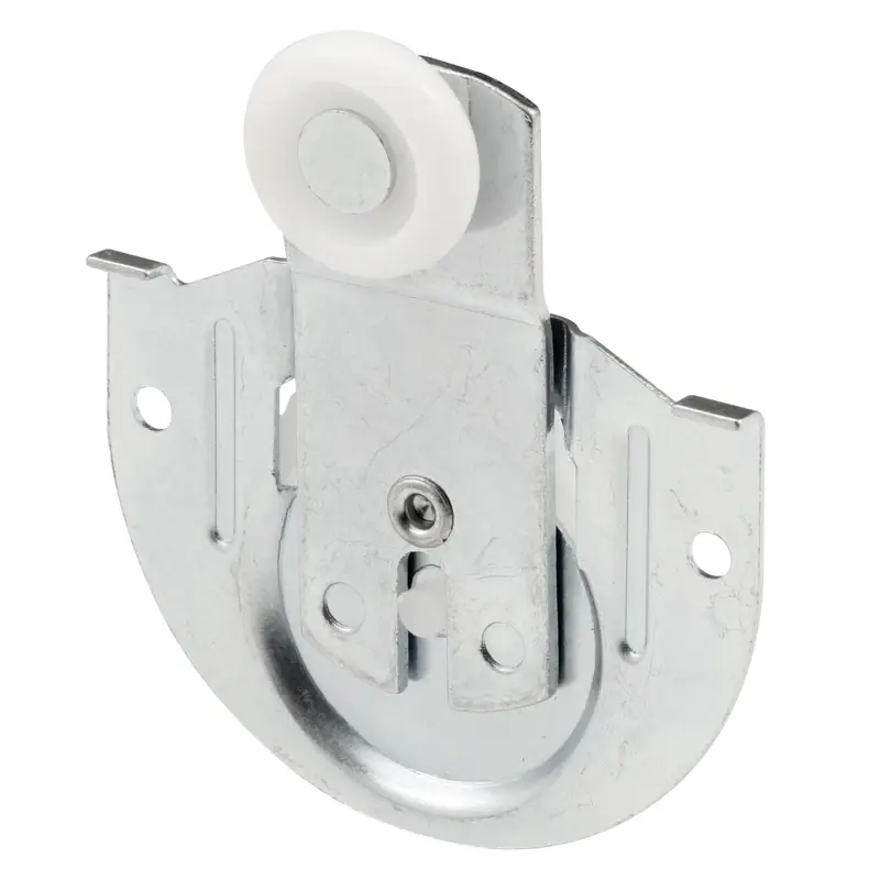 Prime-Line 7/8 In. Dia. X 1/8 In. L Mill Plastic/Steel Roller Assembly 2 Pk