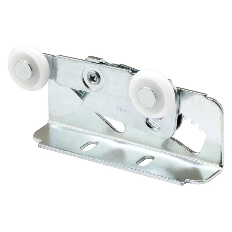 Prime-Line 7/8 In. Dia. X 1/4 In. L Mill Plastic/Steel Roller Assembly 2 Pk