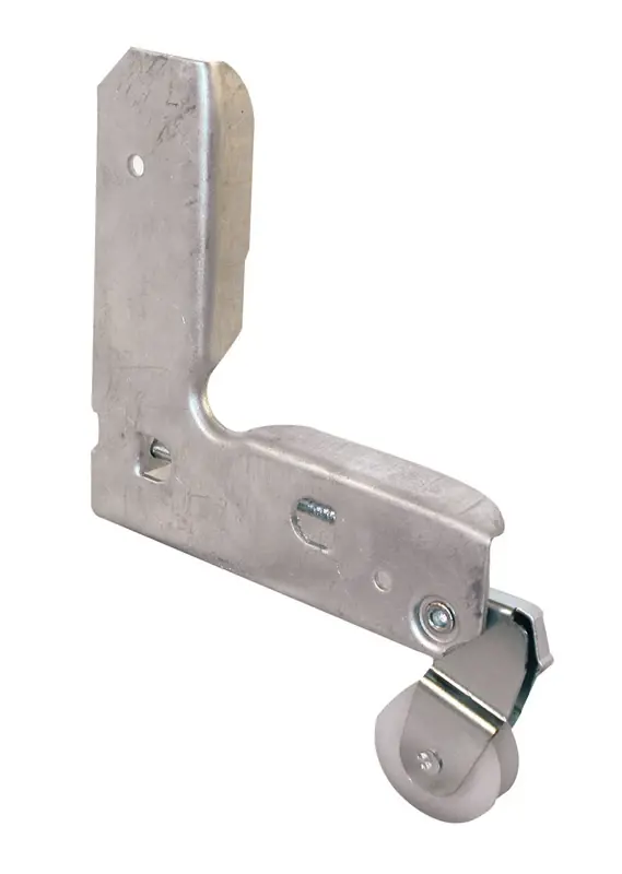 Prime-Line 1 In. Dia. X 1/4 In. L Mill Aluminum/Nylon/Steel Roller Assembly 1 Pk