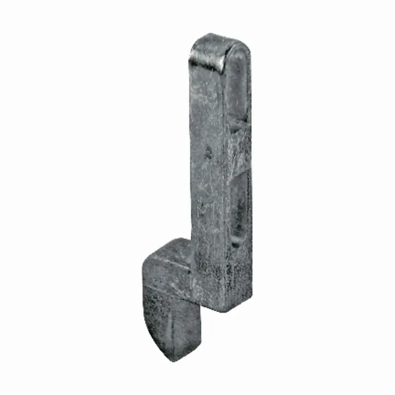 Prime-Line Interior Cast Metal Zinc-Plated Latch Strike