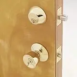 Fb350nvbel505 Bell Combo Kit With Keyed Entry And Single Cylinder Deadbolt In Bright Brass