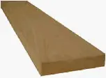 Red Oak Craft Board S4s 1 In. X 4 In. X 4 Ft. For Moulding And Crafting