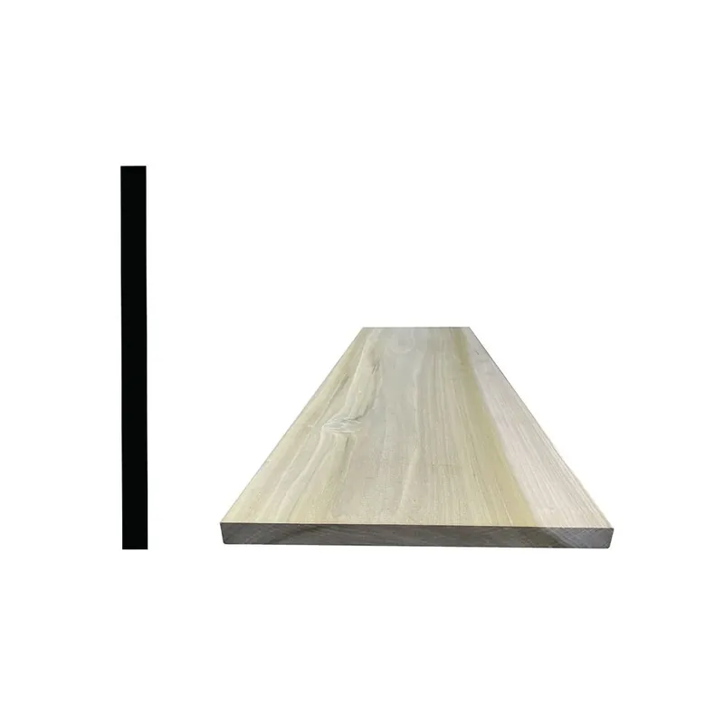 Kiln-dried Poplar Board 1-in X 12-in X 48-in - Perfect For All Your Projects