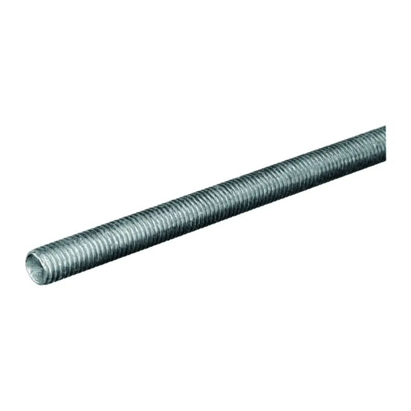 Steelworks 1/2 In. X 3 Ft. Zinc-plated Steel Fine Threaded Rod