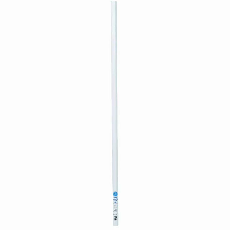 48 In. L X 1-1/4 In. D Powder Coated Steel Closet Rod
