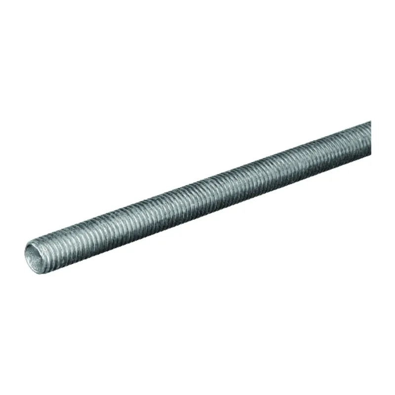 Steel Rod, Coarse Threaded, 8-32 X 36 In.