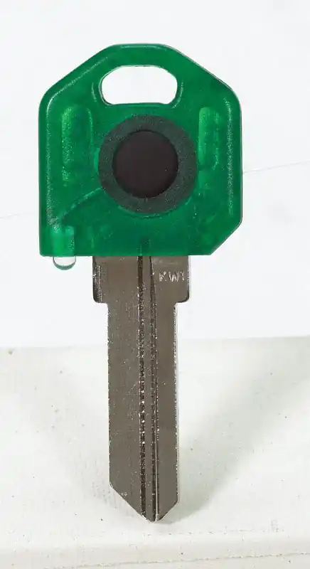 Green Led Light Key Blank For Kwikset Kw1/weiser Wr3/wr5
