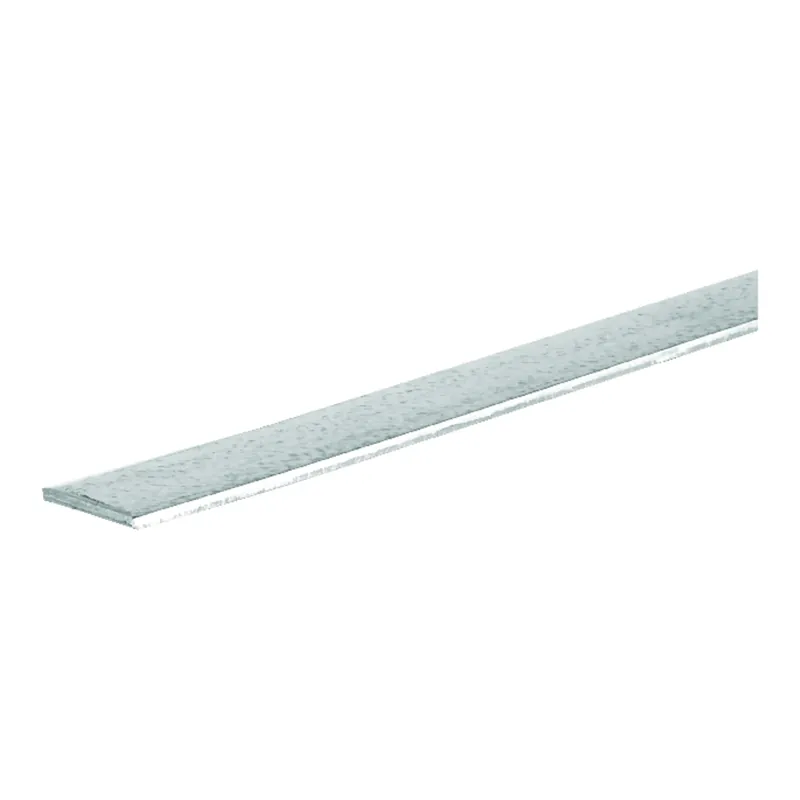 Galvanized Flat Bar, 12 Gauge, 1 X 72 In.