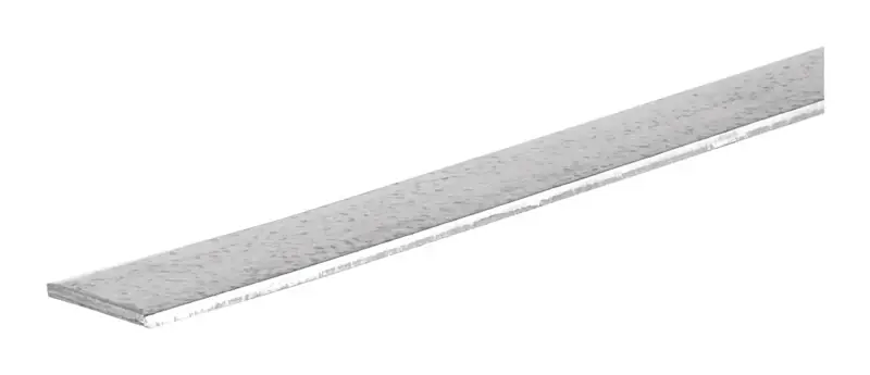 0.11 In. X 1.25 In. X 72 In. Zinc-plated Steel Flat Bar