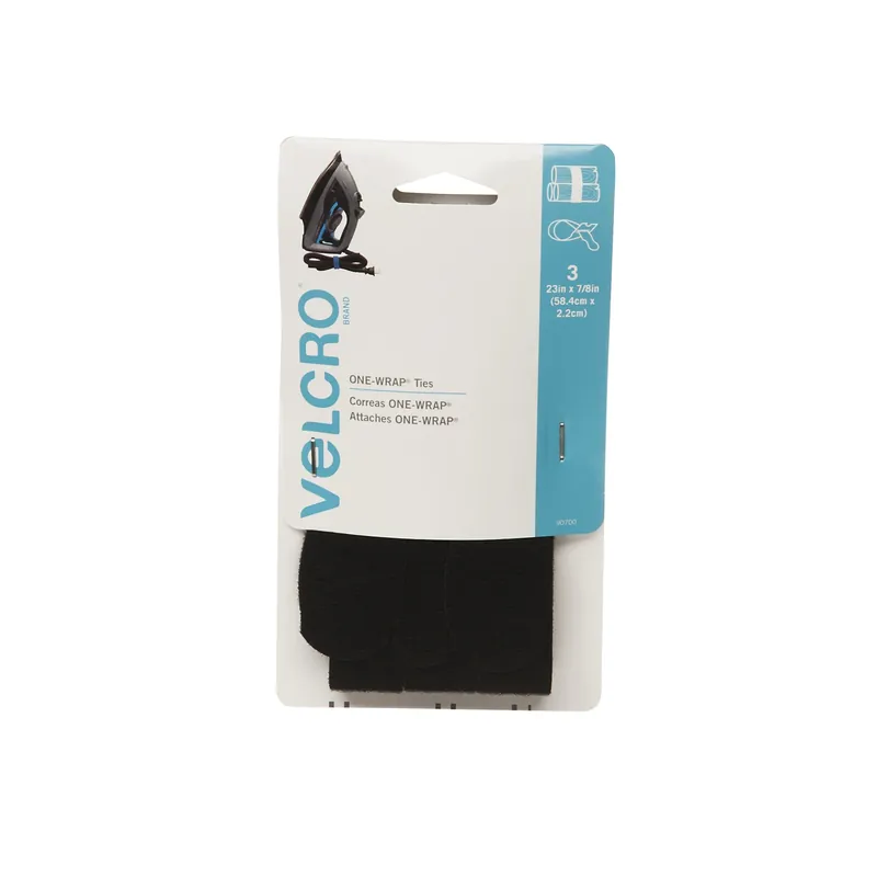 VELCRO Brand ONE-WRAP Medium Nylon Strap 23 In. L 3 Pk