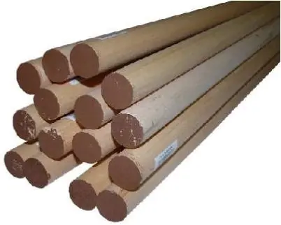 POPLR DOWEL 7/8X48" BRN