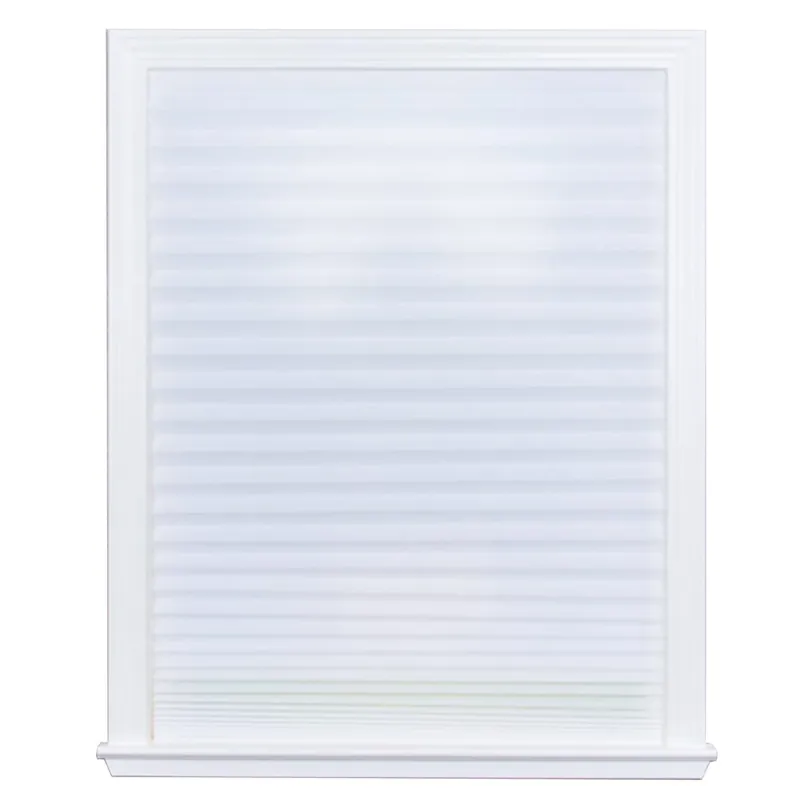 48 In. X 72 In. Light Filtering Cordless Pleated Paper Shade