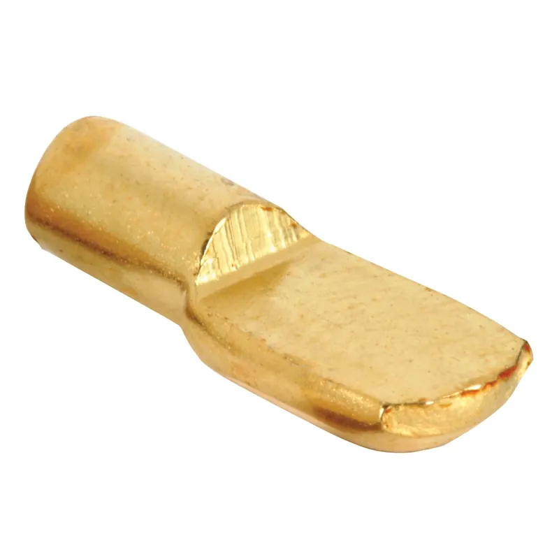 Gold Steel Shelf Support Peg 5 Mm Gauge 0.8 In Length 25 Lb Capacity