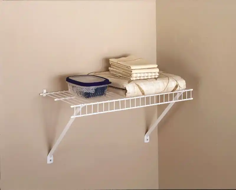Rubbermaid 24 In. H X 12 In. W X 24 In. L Steel Linen Shelf Kit