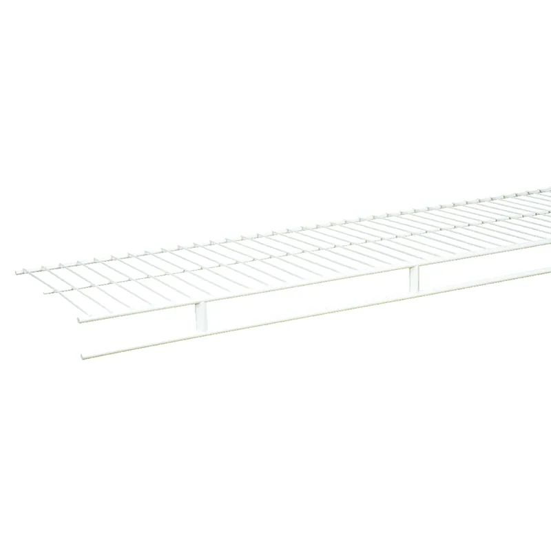 96 In. H X 12 In. W X 1.9 In. L Steel Wardrobe Shelf - Durable Storage Solution