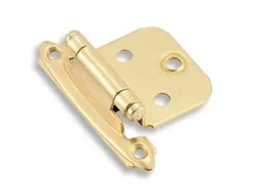 Amerock Corp. BP3429-3 Self-Closing Hinge-2-3/4" PB OVERLAY HINGE
