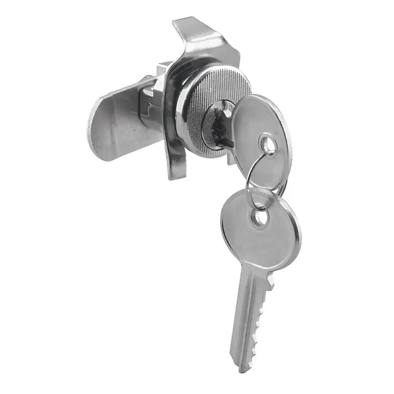 S 4137 Nickel-plated Steel Mailbox Lock With Tumbler Mechanism