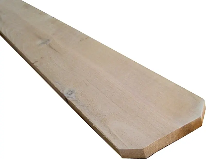 Dog Ear Fence Board 1" X 6" X 6‘ - Durable Wood For Fencing