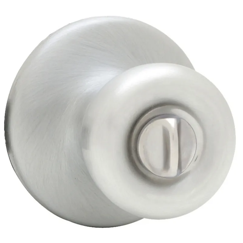 Tylo Satin Chrome Privacy Lockset 1-3/4 In. Adjustable Backset