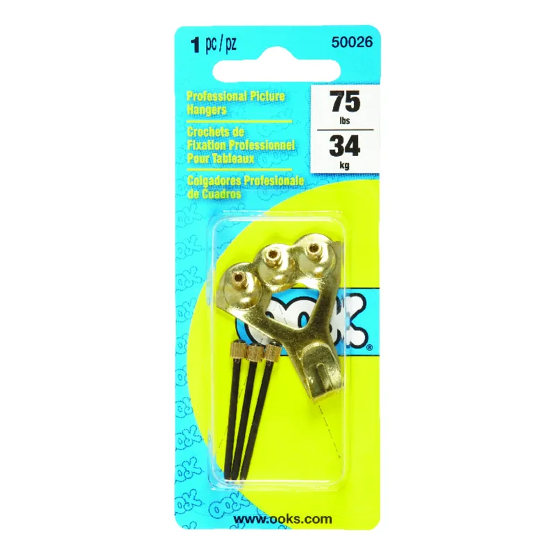 OOK Professional Picture Hanger 75 Lb 1 Pk