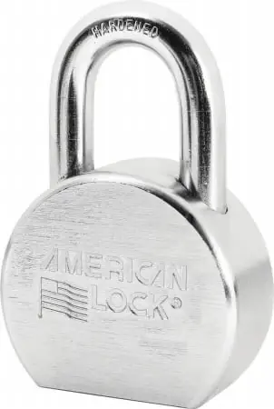 A700d 2-1/2 Inch Steel Padlock With Chrome Plating