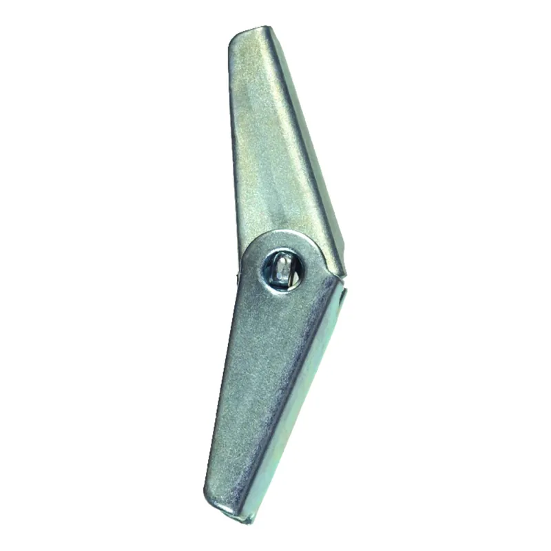 HILLMAN 1/4 In. D X 1.22 In. L Round Zinc-Plated Steel Toggle Wing 1 Pk