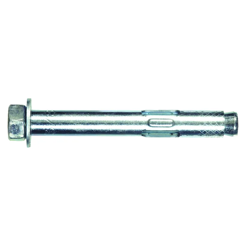 HILLMAN 5/16 In. D X 2-1/2 In. L Steel Hex Head Sleeve Anchors 35 Pc