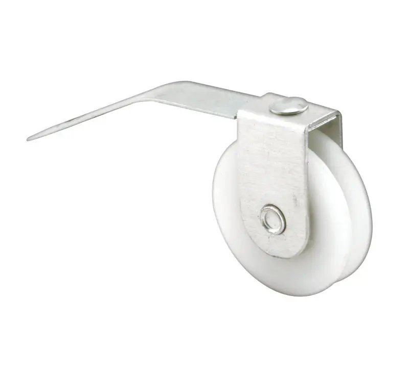 Prime-Line 1 In. Dia. X 1/4 In. L Mill Plastic/Steel Roller Assembly 2 Pk